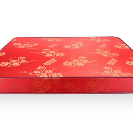 foam fabric red
